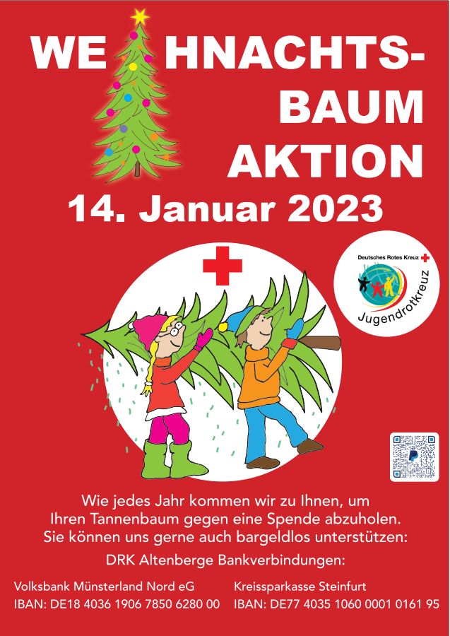 Plakat der Tannebaumaktion 2023